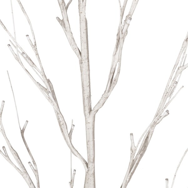 6Ft Birch Tree White Light 96Ledartificial Barkul Ip44 30V 6Wextended Line: 5M