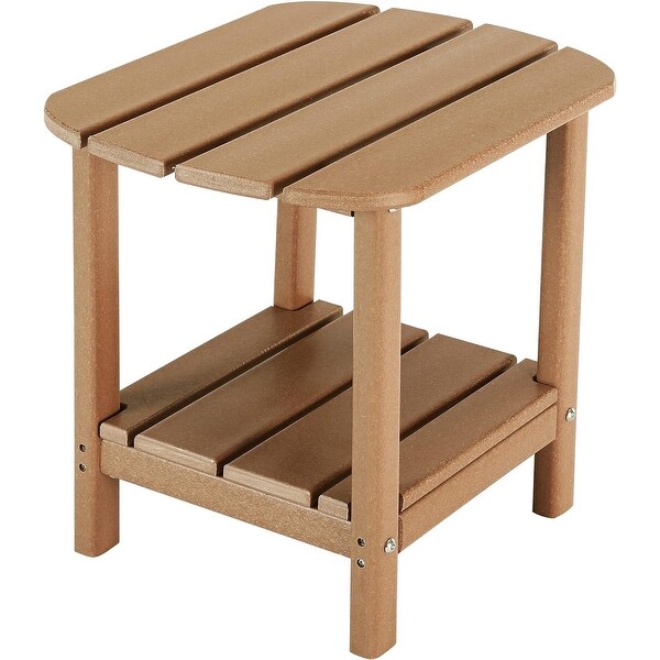 Double Adirondack Side Table，Outdoor Side Tables