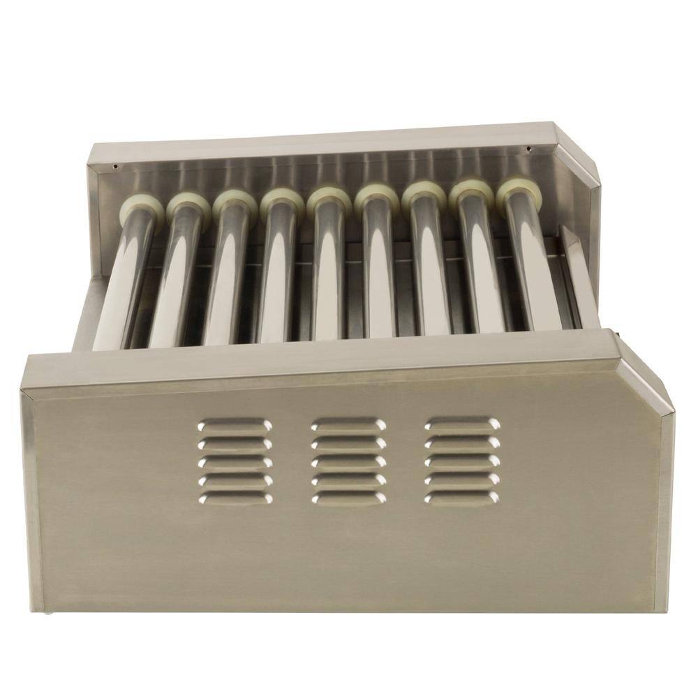 Funtime 289 sq. in. Stainless Steel Hot Dog Roller Grill RDB24SS