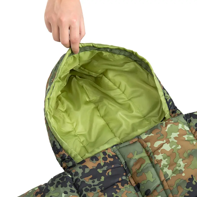 Custom Heavy Duty Silk Outdoor Cotton Ultra Light Tactical Bondage Mummy  40 Heated  20 Winter Goose Down Camping Sleeping Bags