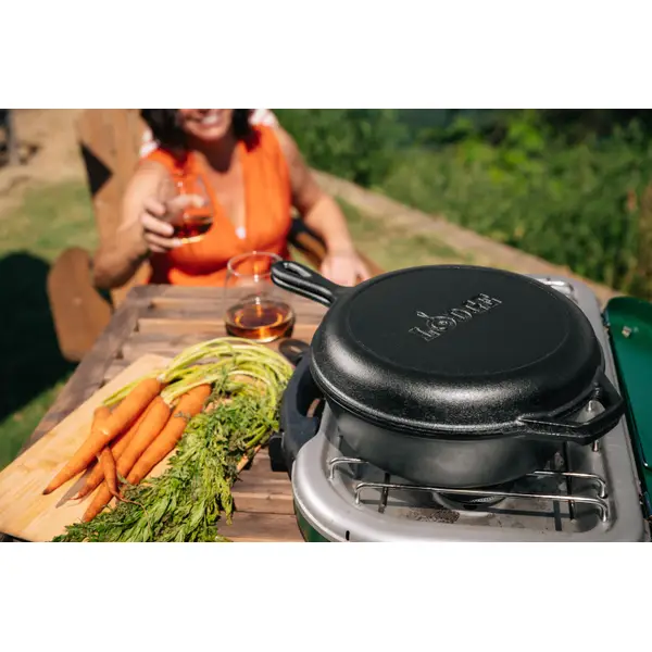 Lodge 3.2 Quart Cast Iron Combo Cooker