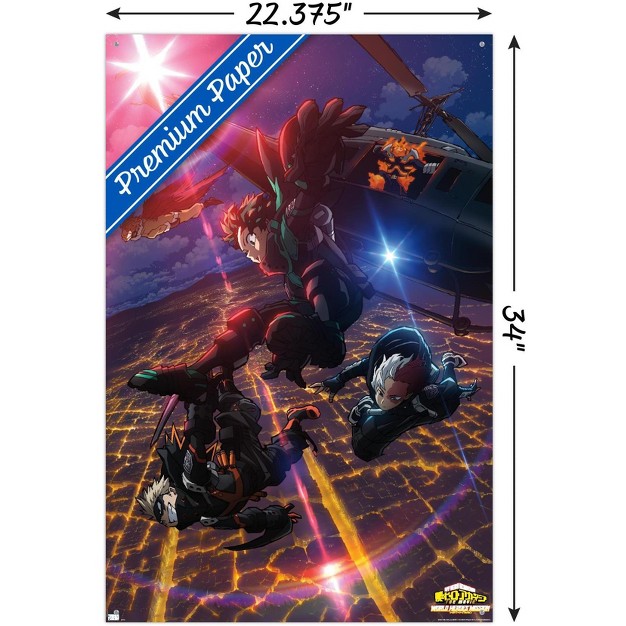 Trends International My Hero Academia Movie 3 Teaser Unframed Wall Poster Prints