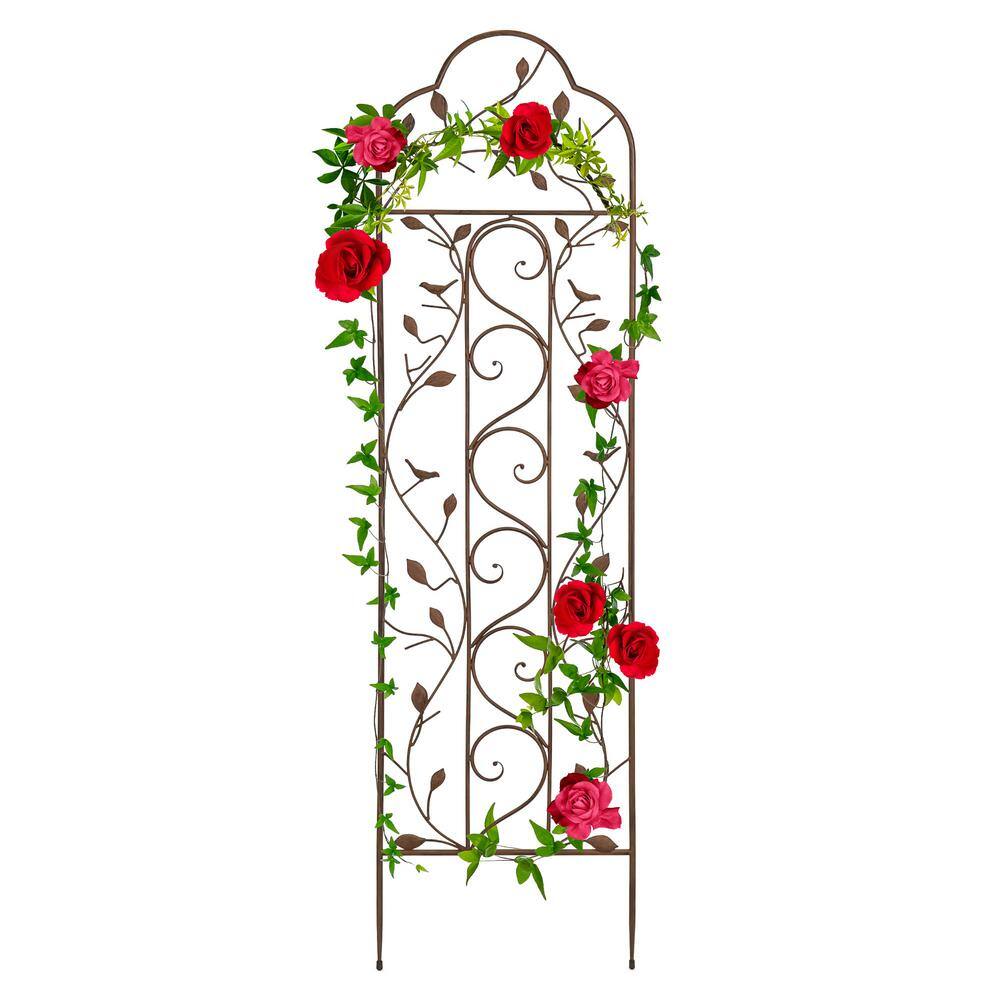 Best Choice Products 60 in. Iron Arched Trellis SKY4177