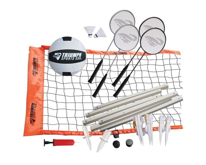 Triumph Advanced Badminton/Volleyball Combo Set - 35-7142-2