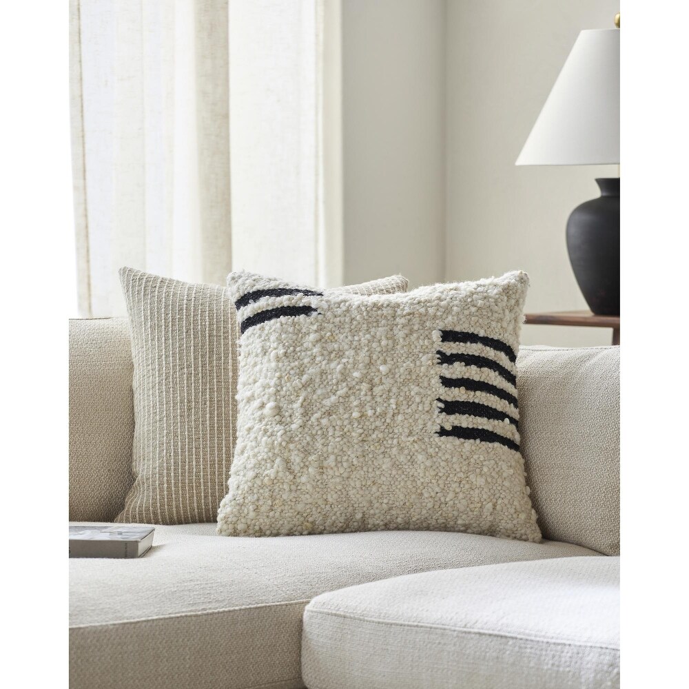 Solomon Modern   Contemporary Geometric Accent Pillow