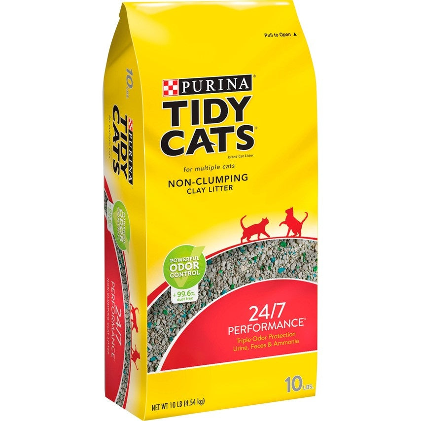 Tidy Cats Non Clumping 24/7 Performance MultiCat Long Lasting Odor Con