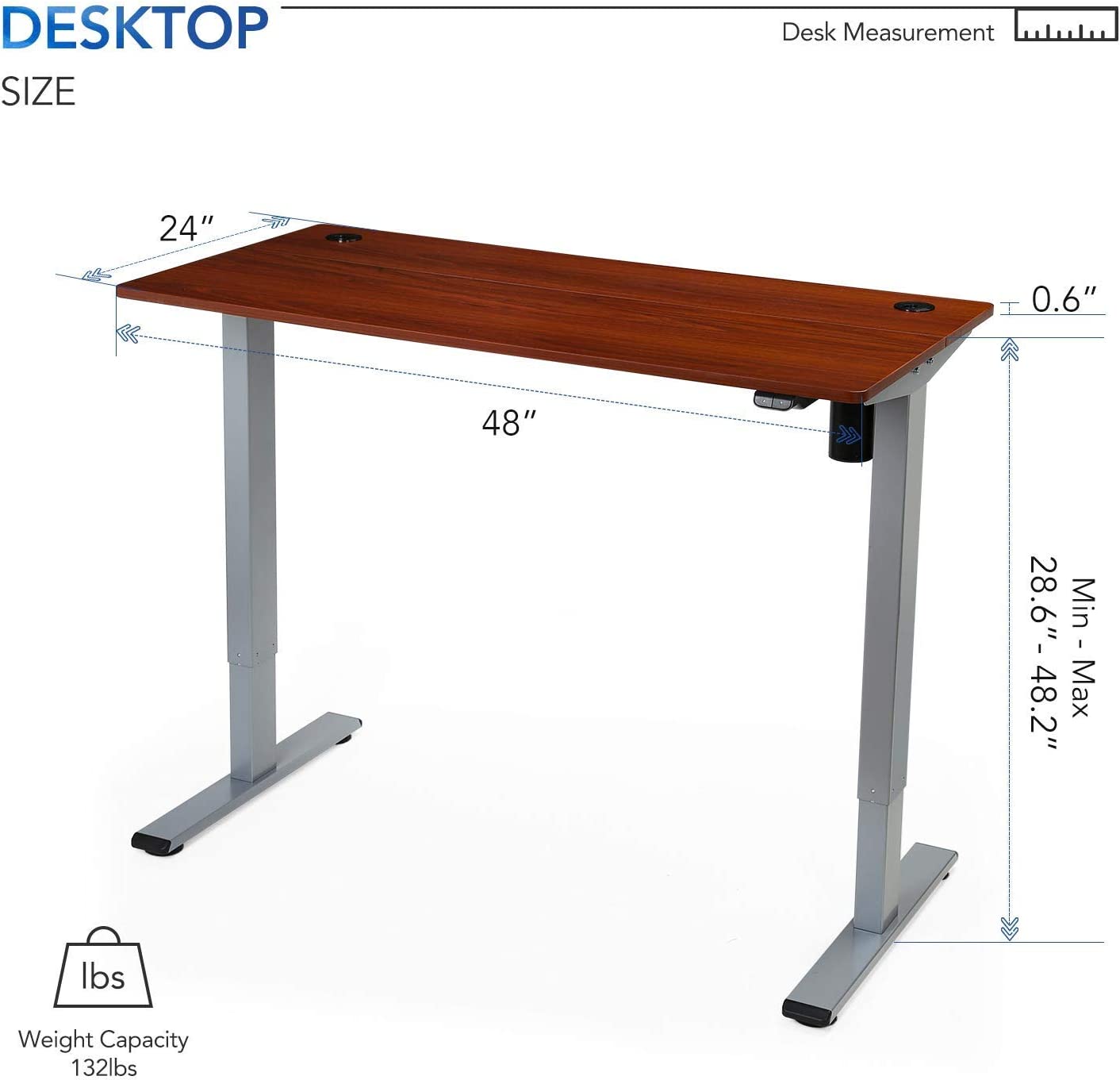 2023 New Electric Lift Computer Desk