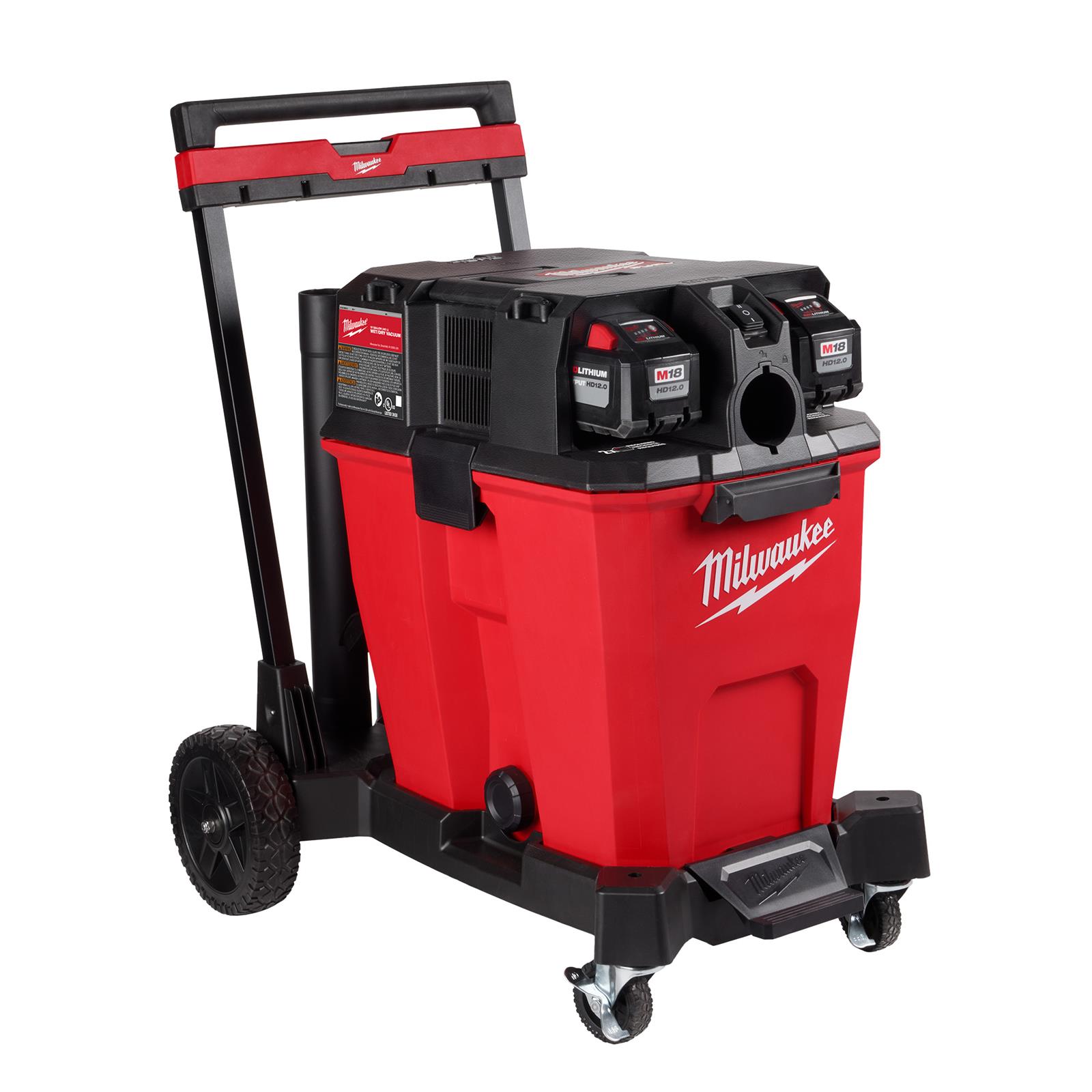 Milwaukee Tool 0930-22HD Milwaukee M18 FUEL Dual-Battery 12-Gallon Wet/Dry Vacuums