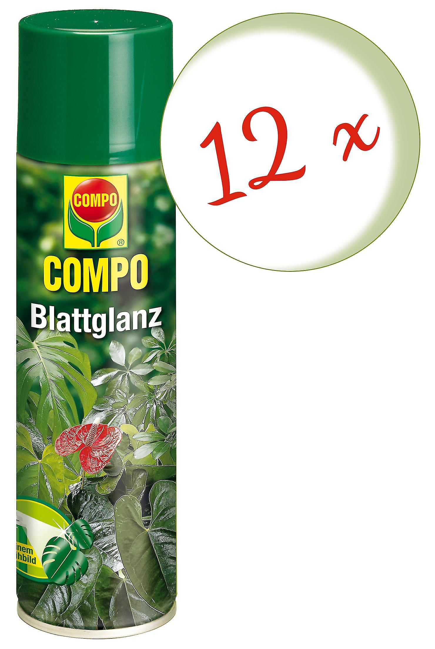 12 x COMPO Blattglanz， 300 ml