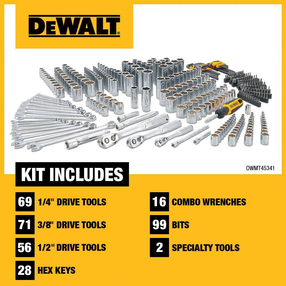 DW Mechanics Tool Set (341-Piece) DWMT45341