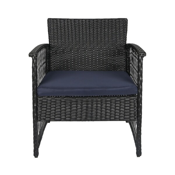 Heritage Outdoor 3piece Wicker Bistro Patio Set