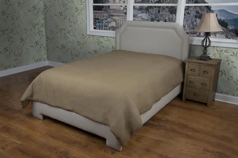 Khaki Queen Duvet Covington Bedding Collection