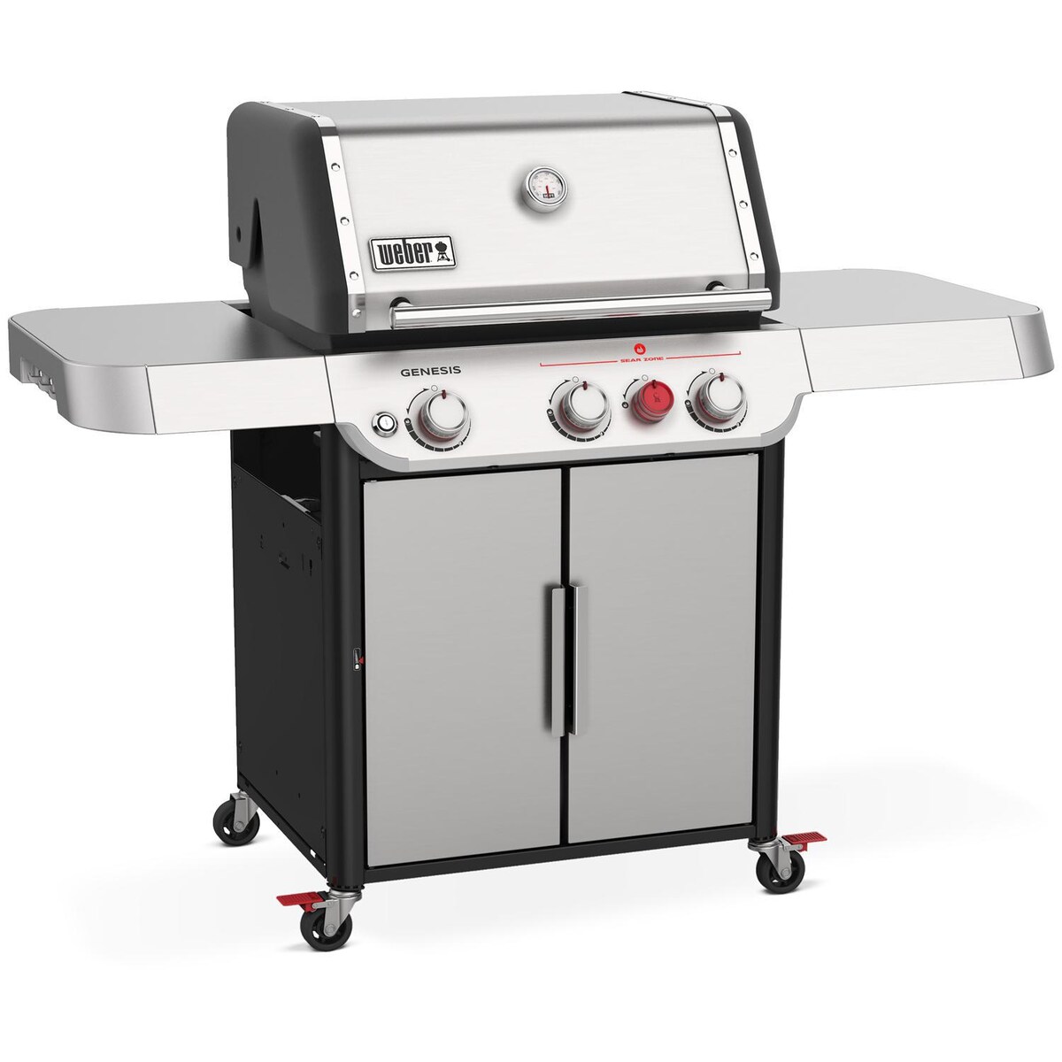 Weber GENESIS S-325s Propane Grill， Stainless Steel