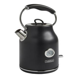 Chef'sChoice Gourmezza Electric Kettle 1.7 Liter Capacity In Matte Black KTCC17MB13