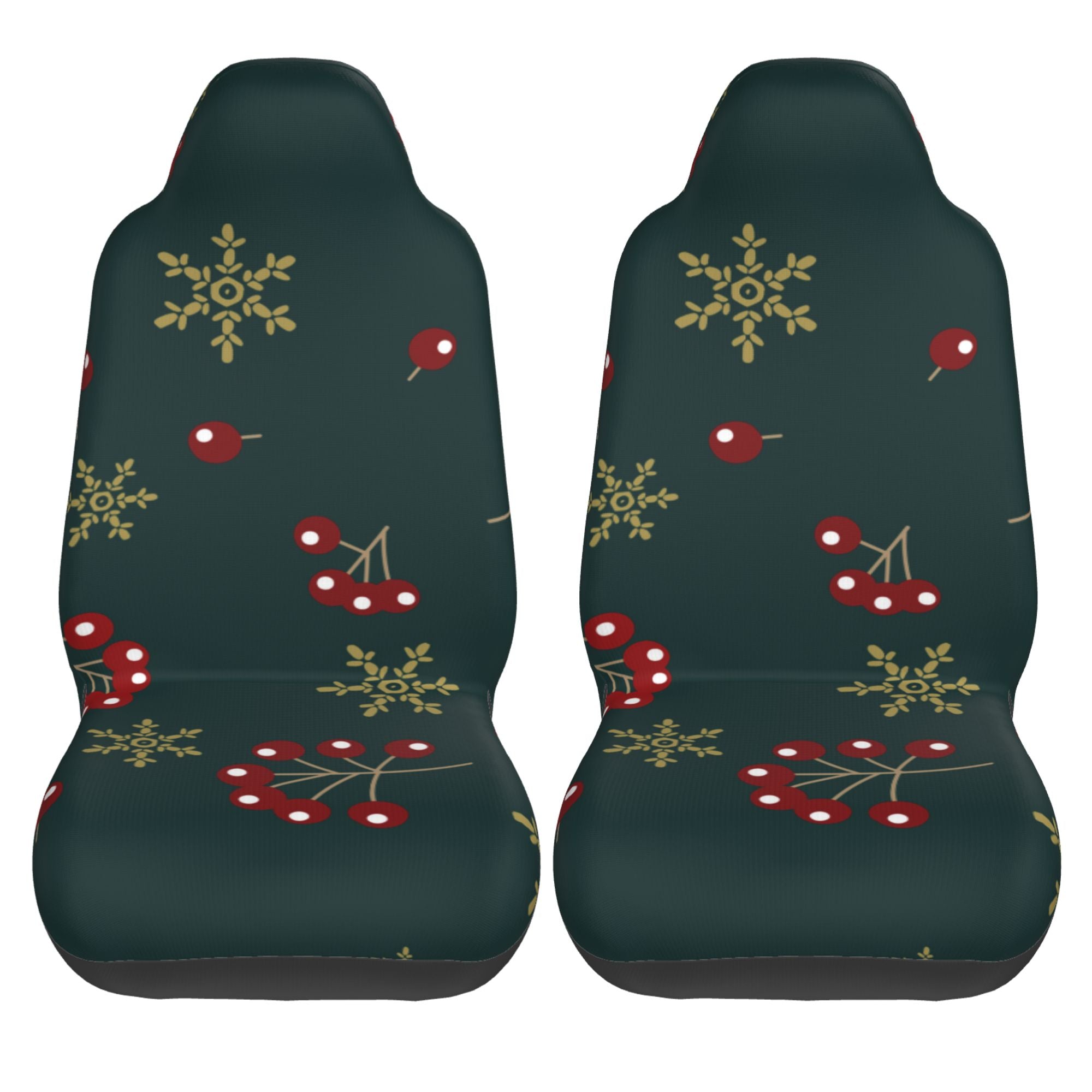 ZICANCN Car Seat Cover Bohemian Christmas Festive Style Car Front Seat Covers Protectors ， Automotive Seat Covers for Cars Trucks Suv