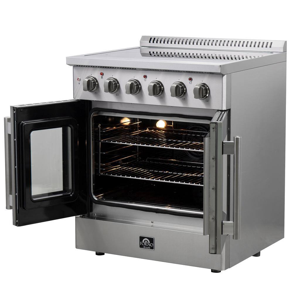 Forno Galiano 30 in. Freestanding French Door Electric Range FFSEL6917-30