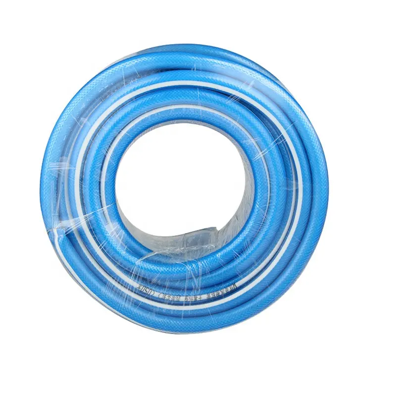 50m High Pressure Reinforced Resistant Irrigation Water Hose Price PVC Garden Hose Pipe for car wash