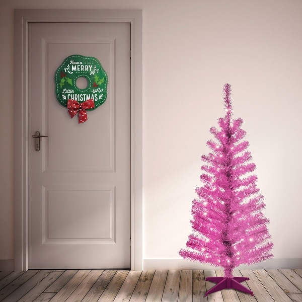 National Tree Company 4 ft. Tinsel Tree