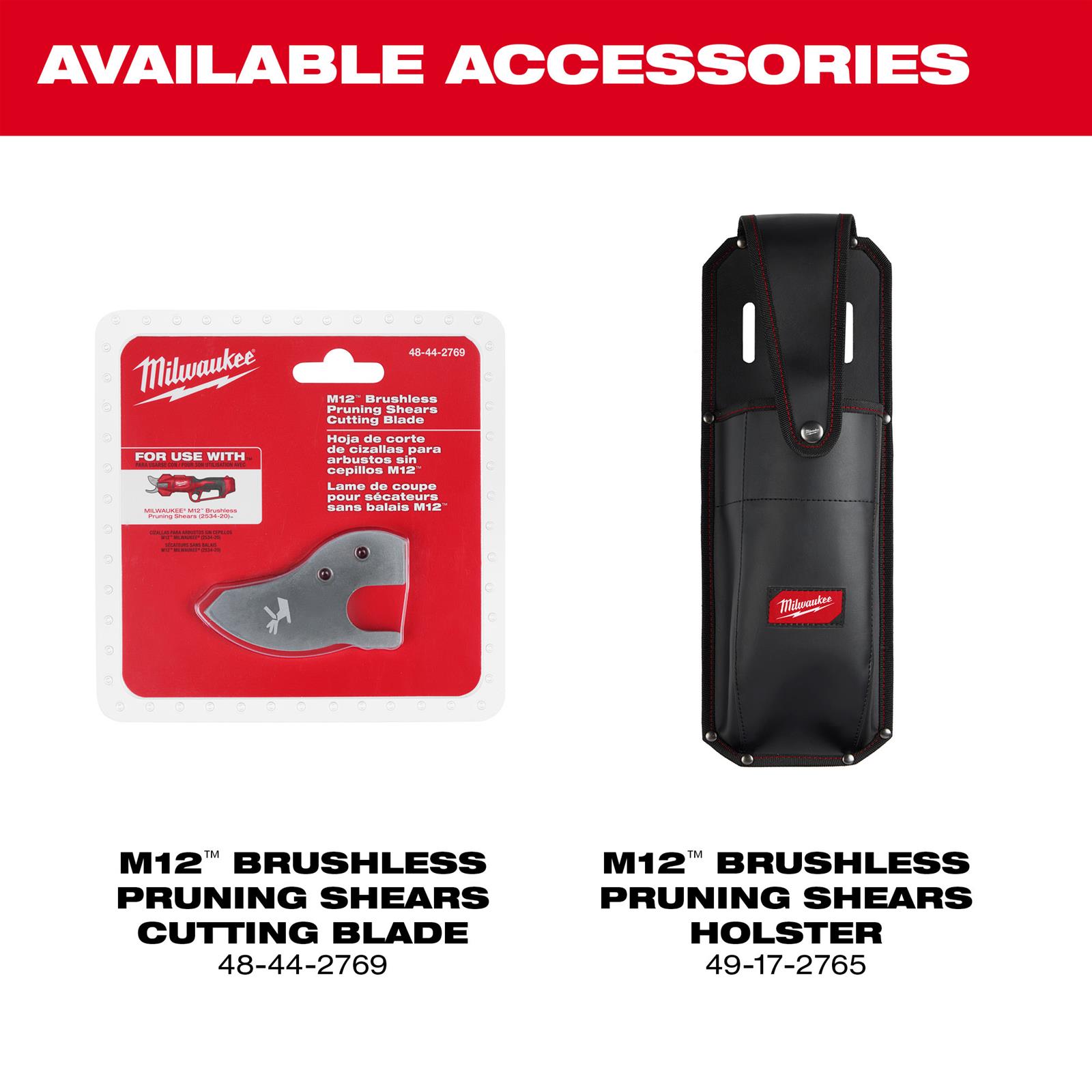 Milwaukee Tool 2534-20 Milwaukee M12 Brushless Pruning Shears