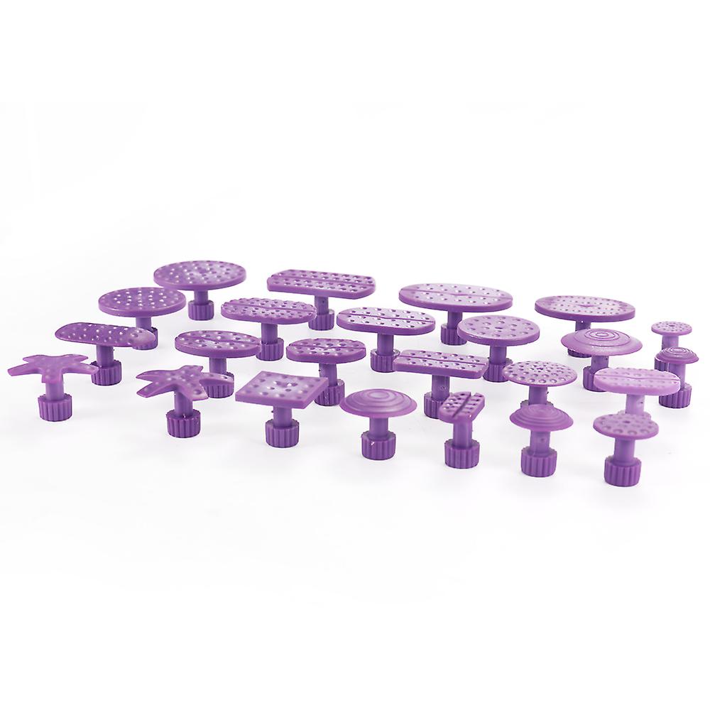 Tools Auto Car Body Paintless Dent Removal Repairing Tool Fine Quality Dent Lifter With 24pcs Purple Mixed Pulling Drawing Gasket Glue Tab