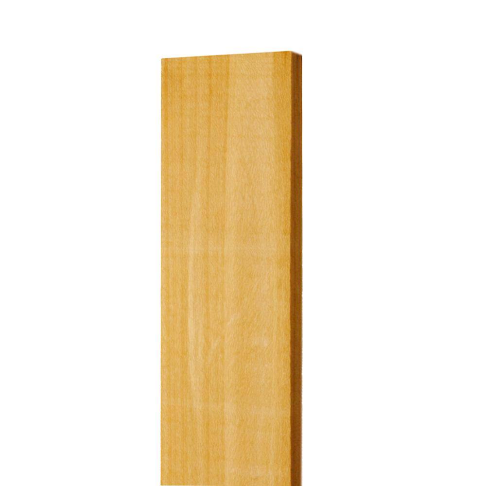 Outdoor Essentials 58 in. x 3-12 in. x 3-12 ft. Western Red Cedar Flat Top Fence Picket (13-Pack) 239670