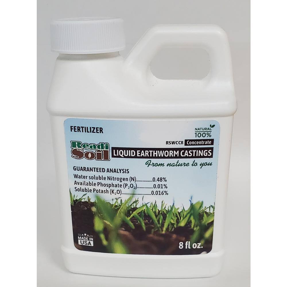 Readi Soil 8 oz. Worm Casting Concentrate RSWCC8