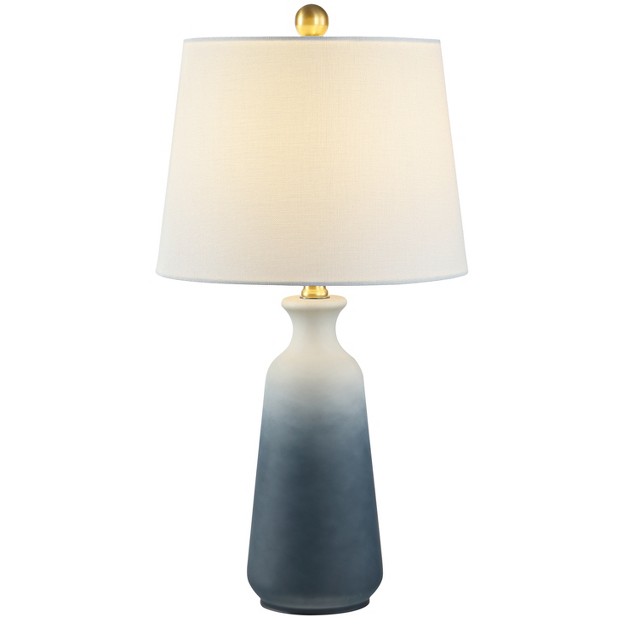 Narem Table Lamp White blue Safavieh