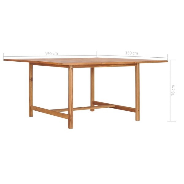 vidaXL Patio Table 59.1