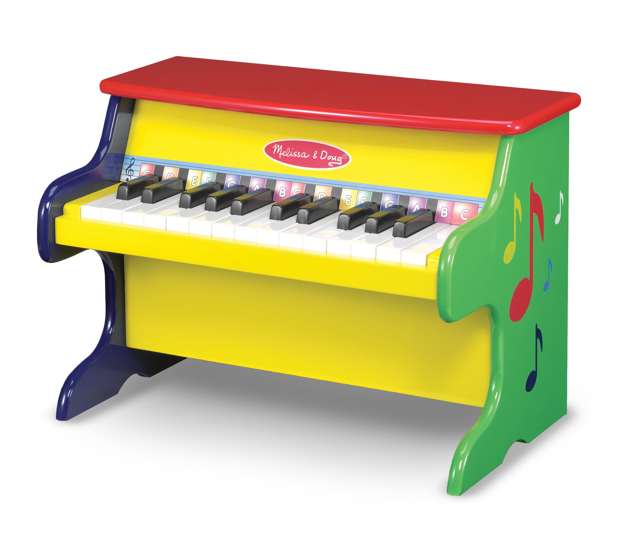 Melissa and Doug Learn-To-Play Toy Piano With 25 Keys and Color-Coded Songbook