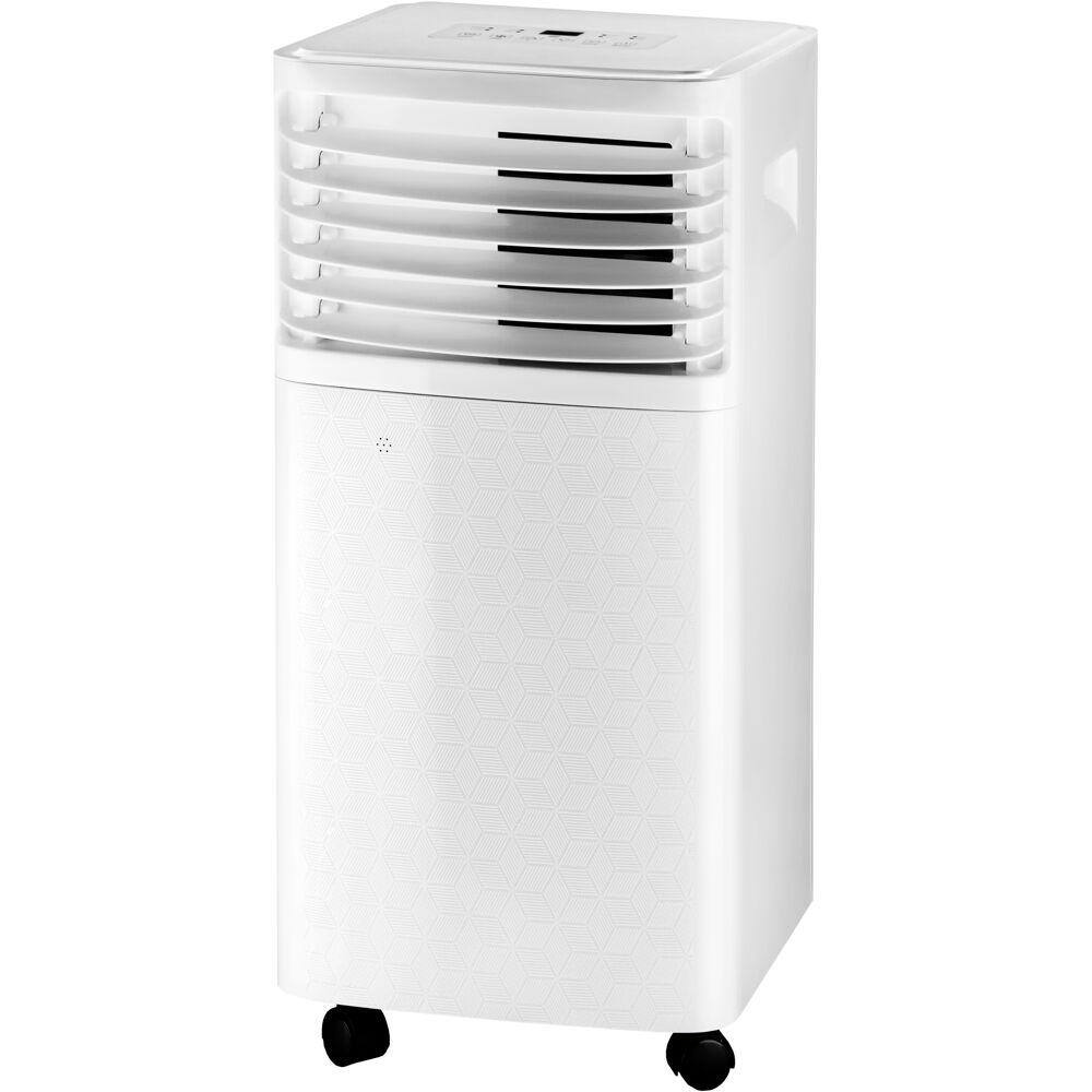 Arctic Wind 7500 BTU (5000 BTU DOE) Portable Air Conditioner with Wheels 200 sq. ft. LED Display Auto Restart 3-Speeds in White 2AP7500A