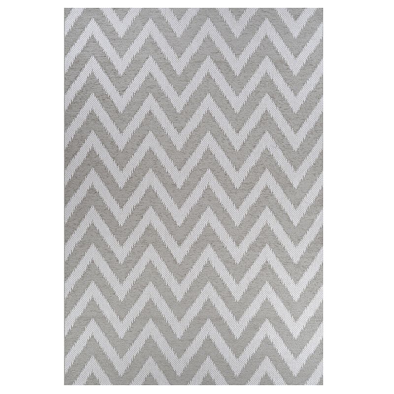 Couristan Timber Cascade Chevron Indoor Outdoor Rug