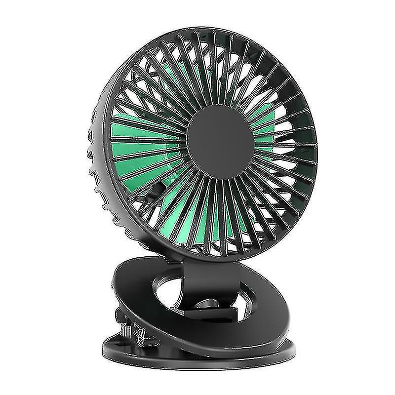 Stroller Fan，clip On Battery Operated Fan Baby Fan With 3 Adjustable Speed Clip On Fans For Baby Car