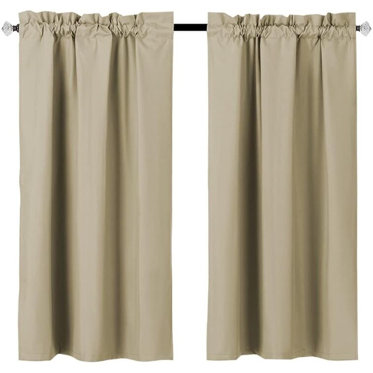 2 Panels Blackout Tier Curtain   36X54\