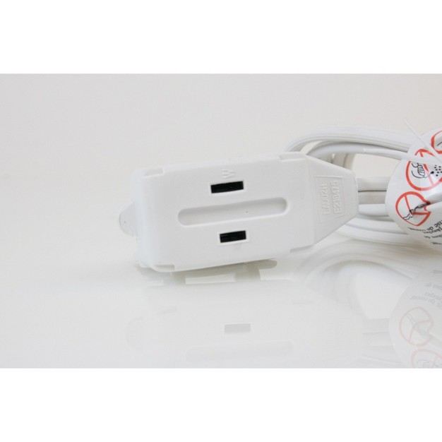 Axis 2 prong 3 outlet Indoor Extension Cord 6ft