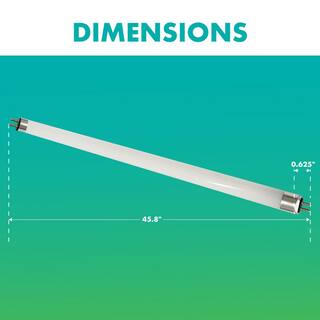 Simply Conserve 25-Watt54-Watt Equivalent 45.8 in. Linear T5 Type A LED Tube Light Bulb Daylight 5000K 25-pack L25T5G50A