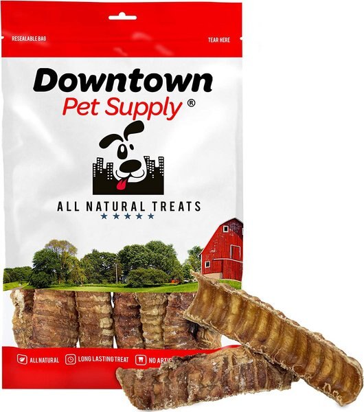 Downtown Pet Supply USA Beef Trachea Strips 6-in Dog Treats