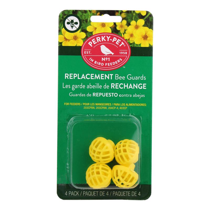 YELLOW BEE GUARDS 4PK