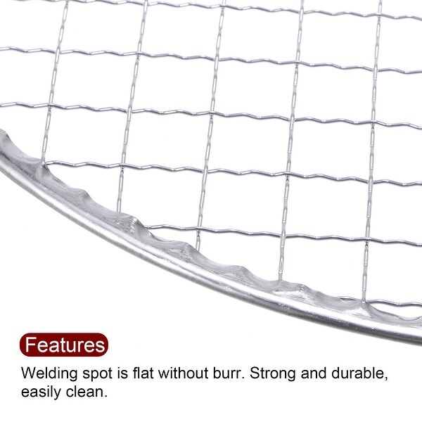 2pcs Round BBQ Grill Net 13