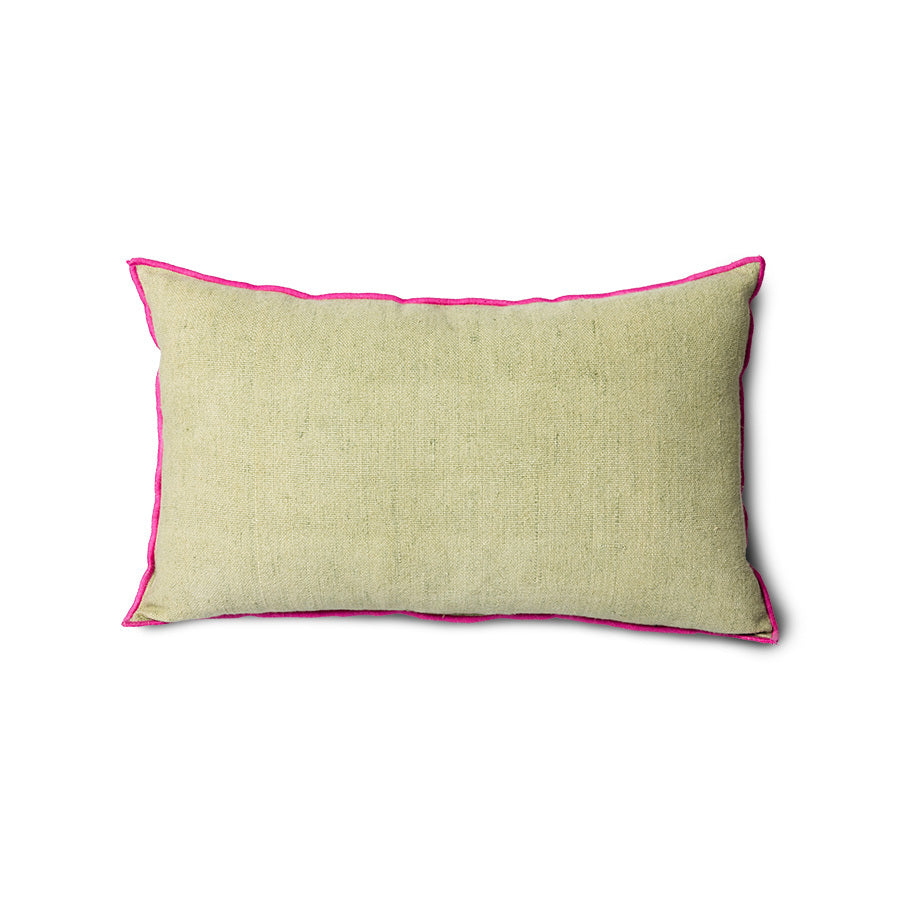 Pillow with trim - mansion