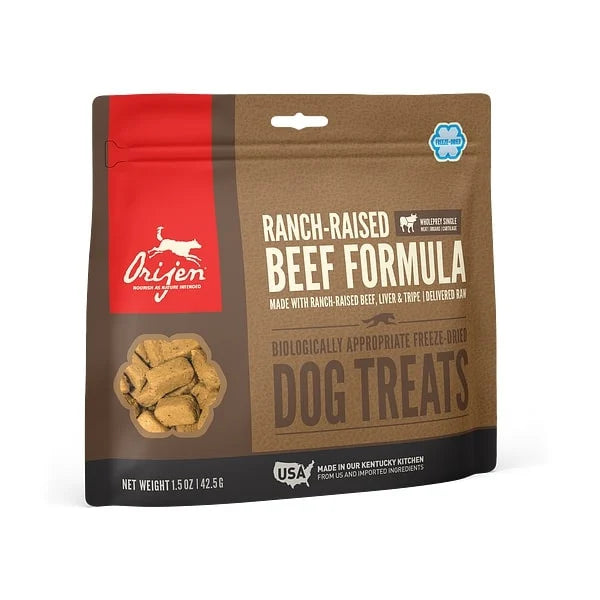 Freeze Dried Ranch Raised Beef Dog Treats;