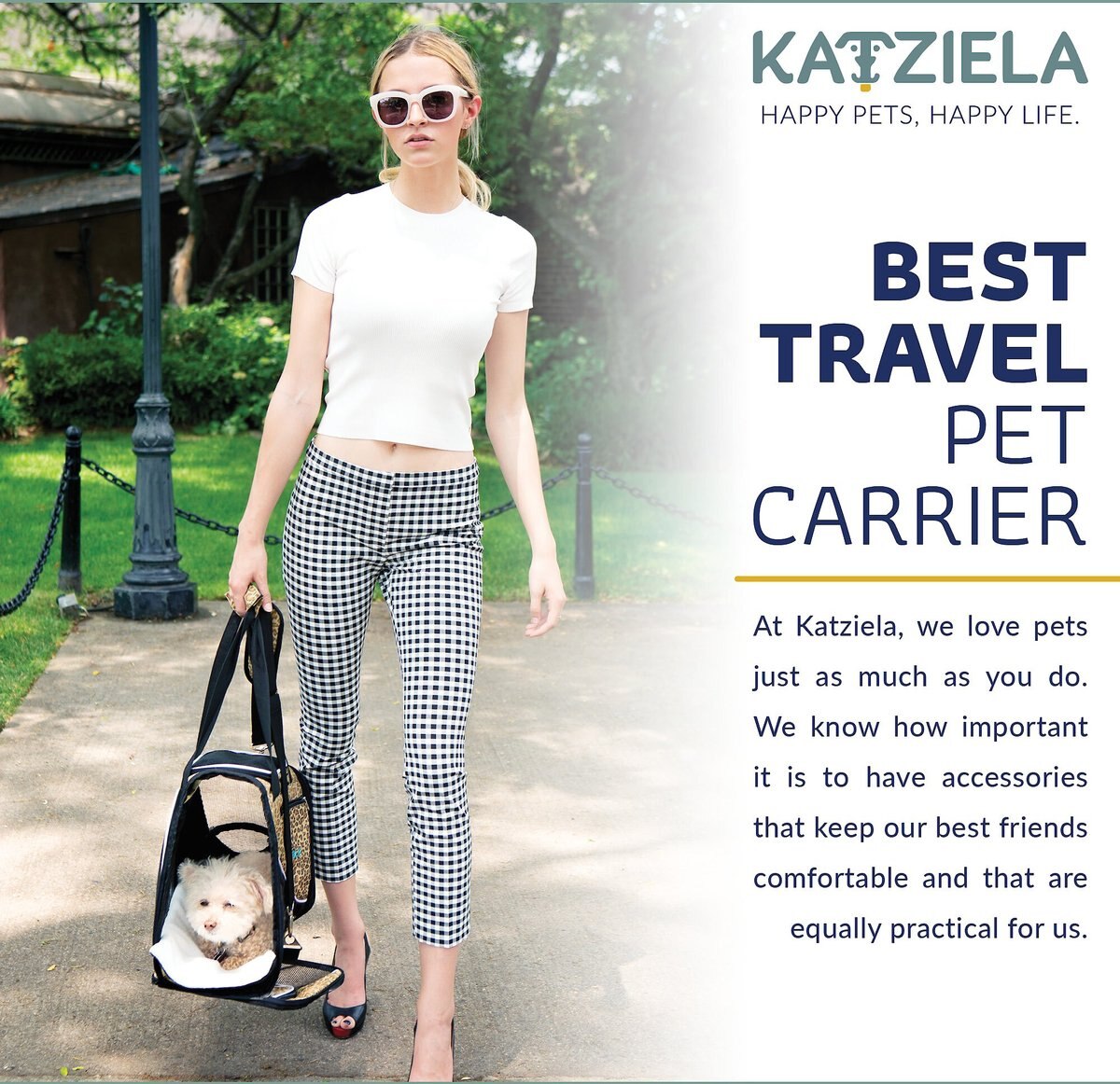 Katziela Safari Sleeper Dog and Cat Carrier