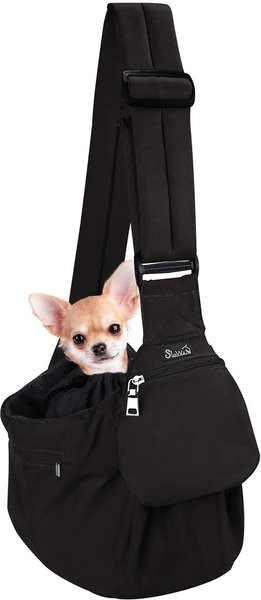 SlowTon Adjustable Hard Bottom Support Cat and Dog Sling