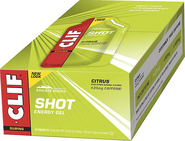 Clif Bar Shot Energy Gel Citrus 24 x 34 gr