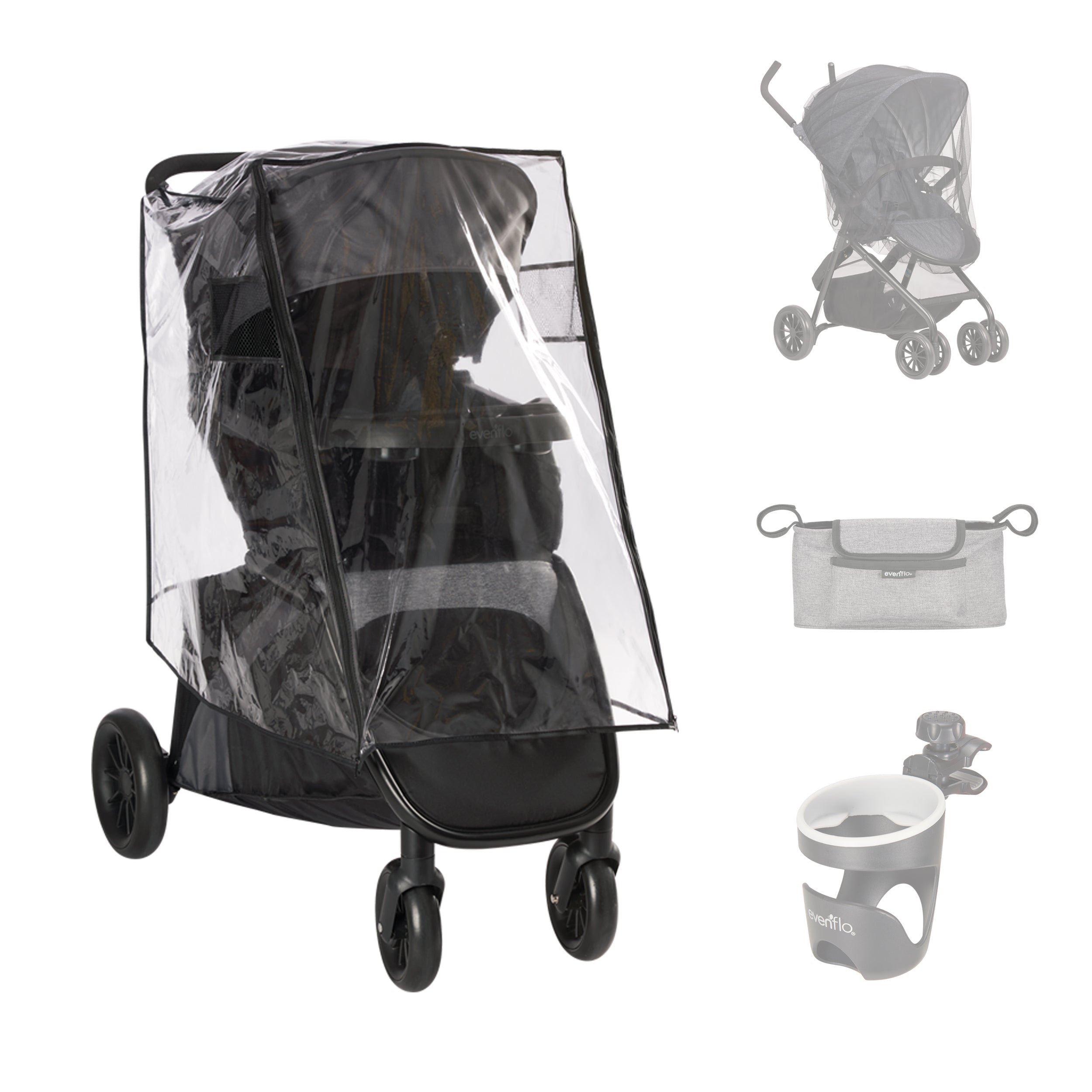 Stroller Four-Piece Accessory Starter Kit