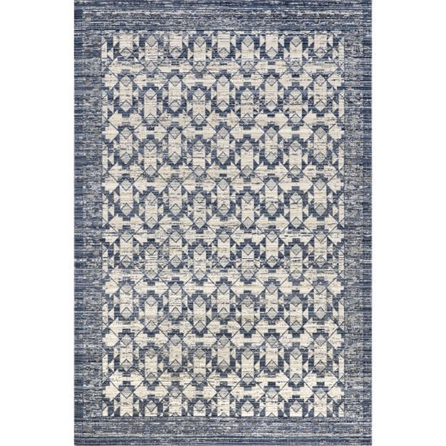 Nuloom Chaya Geometric Machine Washable Indoor outdoor Area Rug