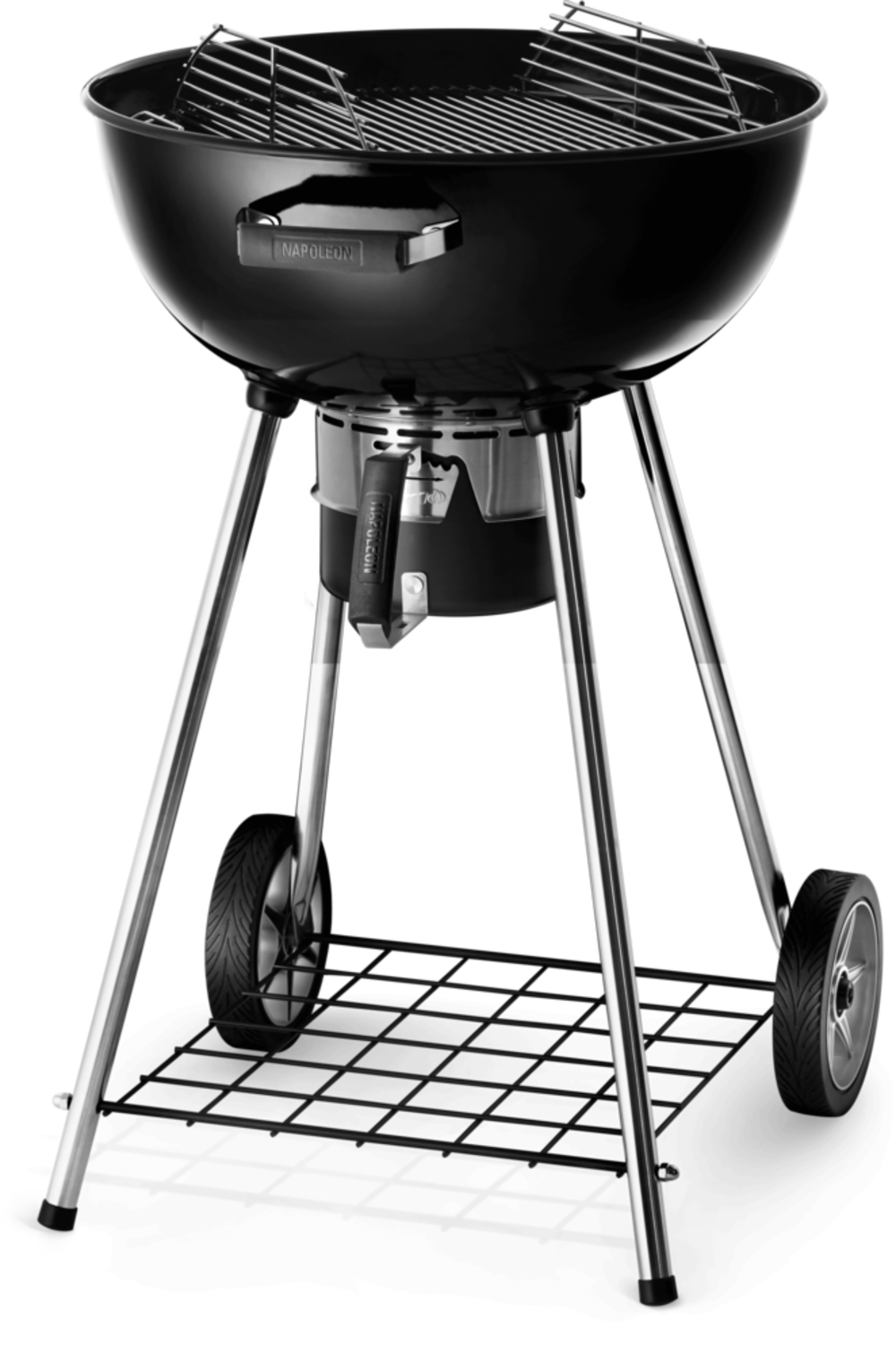 22 Charcoal Kettle Grill， Black ;