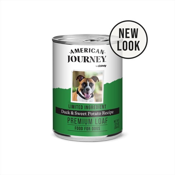 American Journey Limited Ingredient Diet Duck and Sweet Potato Recipe Grain-Free Canned Dog Food