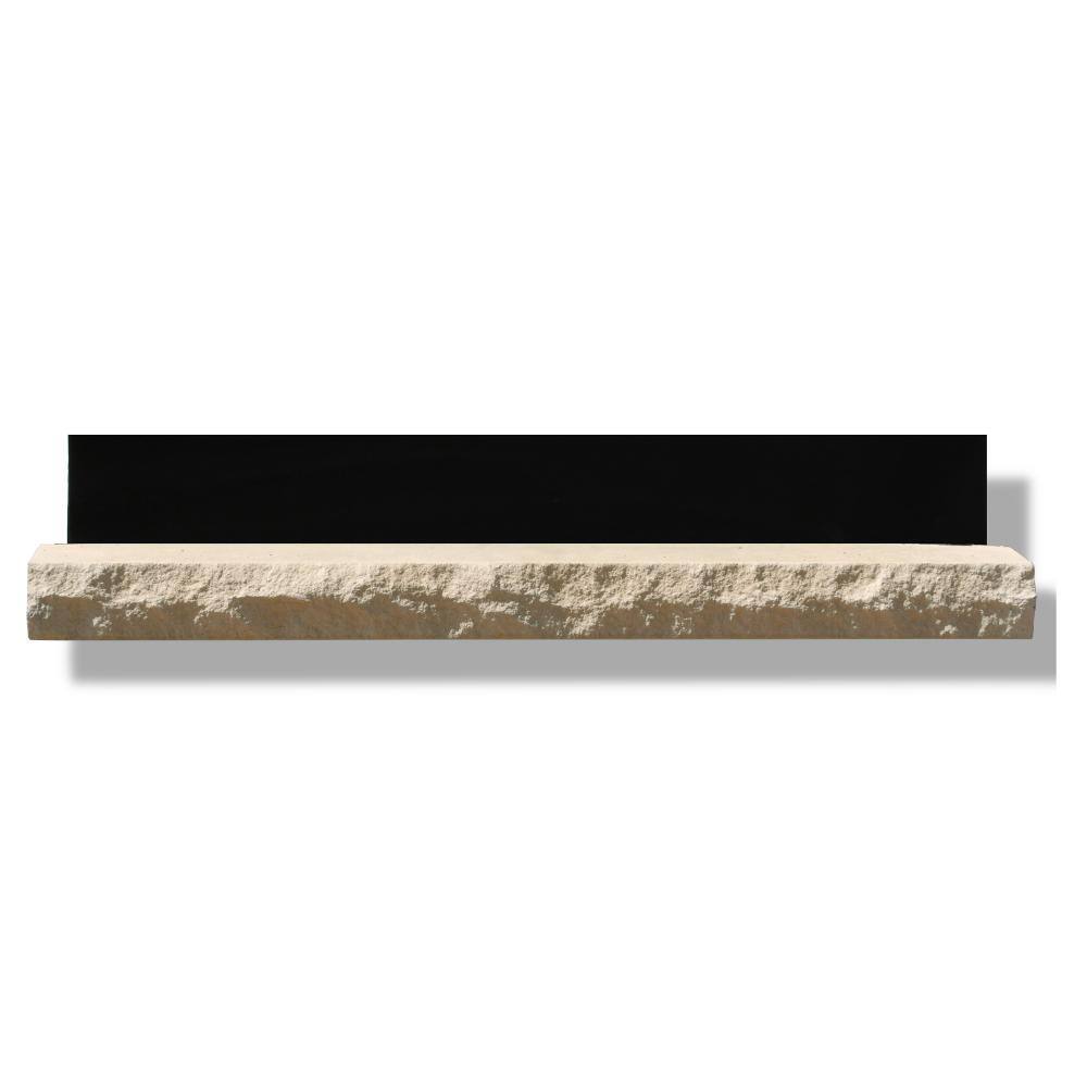 Silvermine Stone 2-12 in. x 36 in. Manufactured Stone Sill Sand (Box of 3) SN-XX-36-SL