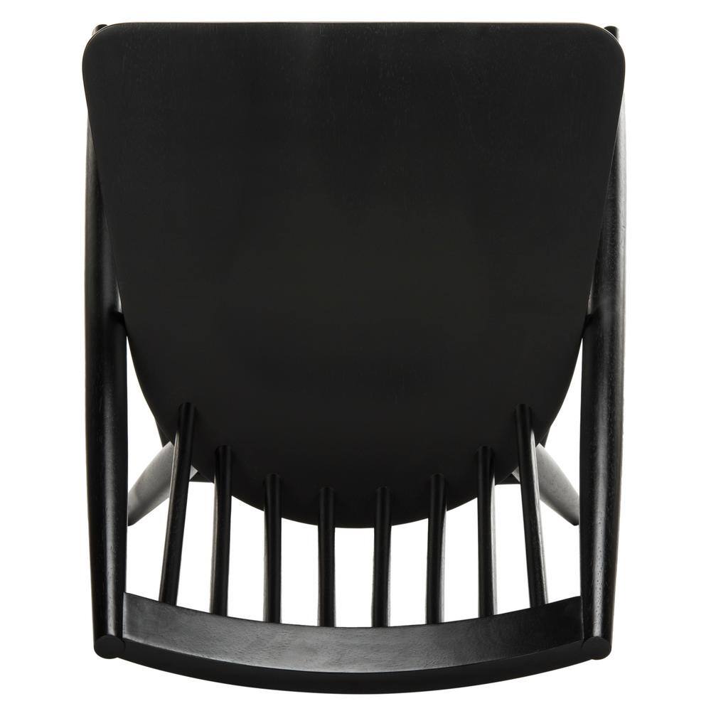 SAFAVIEH Wren Black 19 in. Dining Chair (Set of 2) DCH1000A-SET2