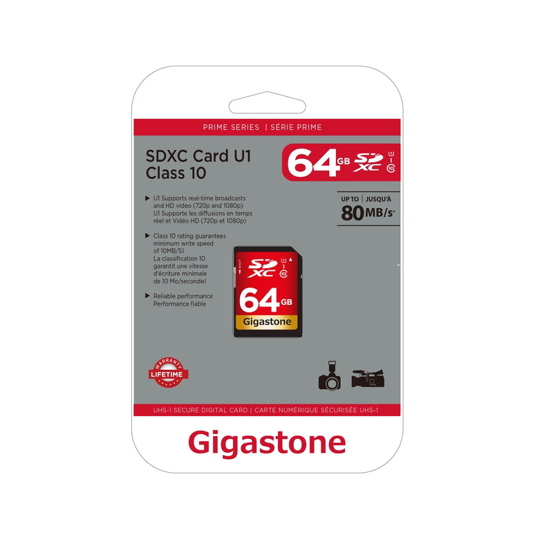 GIGASTONE SDHC 64GB